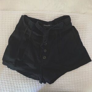Abercrombie & Fitch navy High Waist Shorts